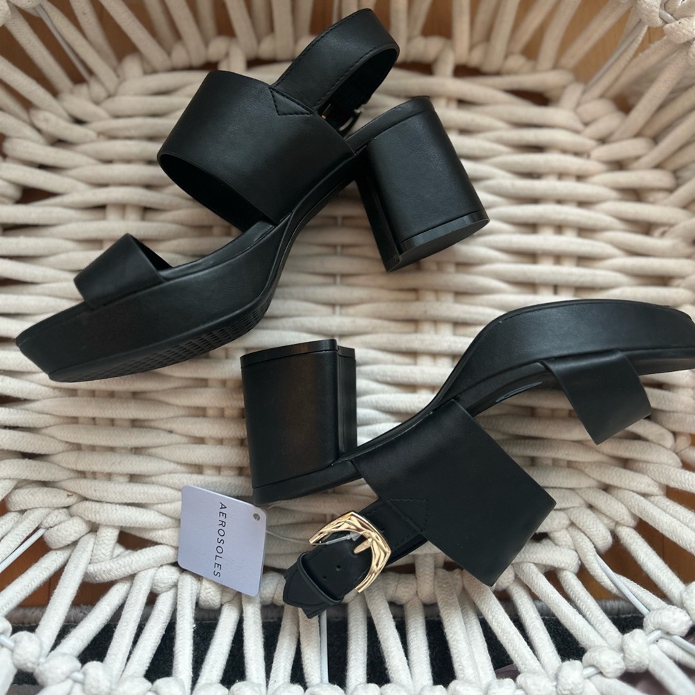 AEROSOLES Camilia Heels (great for wide feet) - 7.5